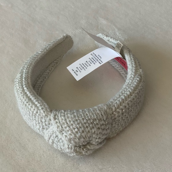 KATE SPADE NEW YORK Metallic Bow Headband - Picture 9 of 9